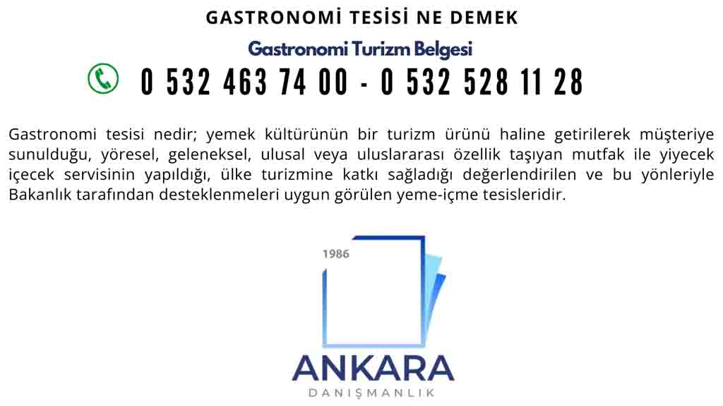Gastronomi Tesisi Ne Demek Gastronomi Tesisi Ne Demek