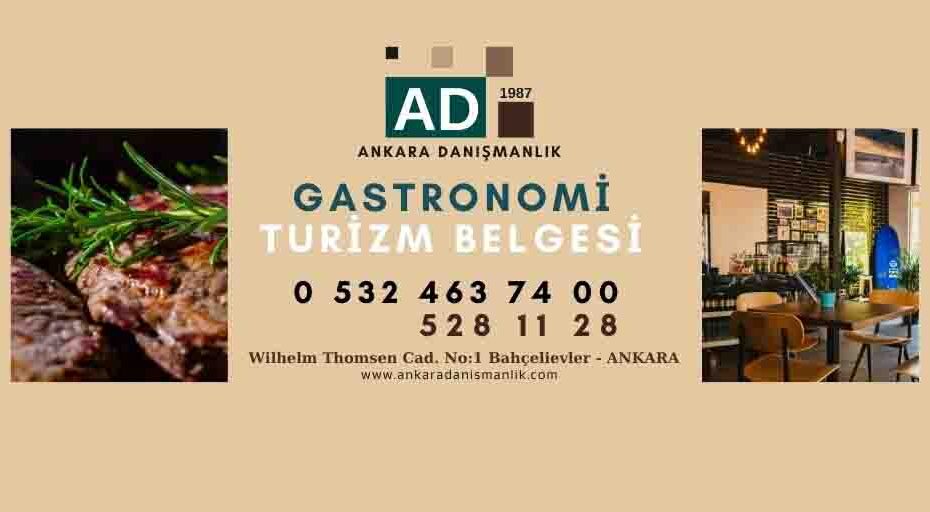 Gastronomi Turizm Belgesi