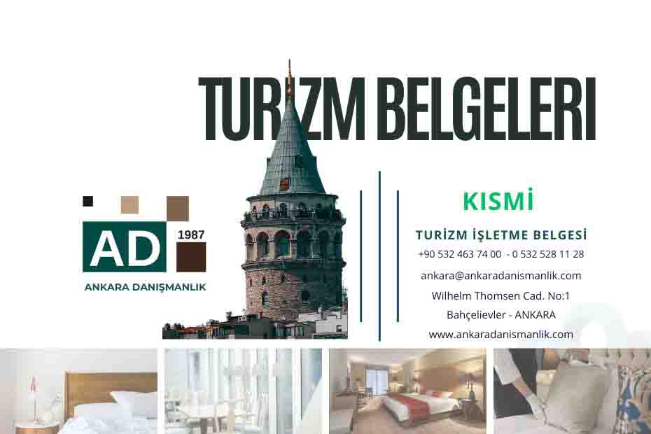Kısmi Turizm İşletme Belgesi 2025 Kısmi Turizm İşletme Belgesi 2025