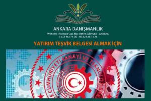 Yatırım teşvik belgesi için gerekli belgeler.